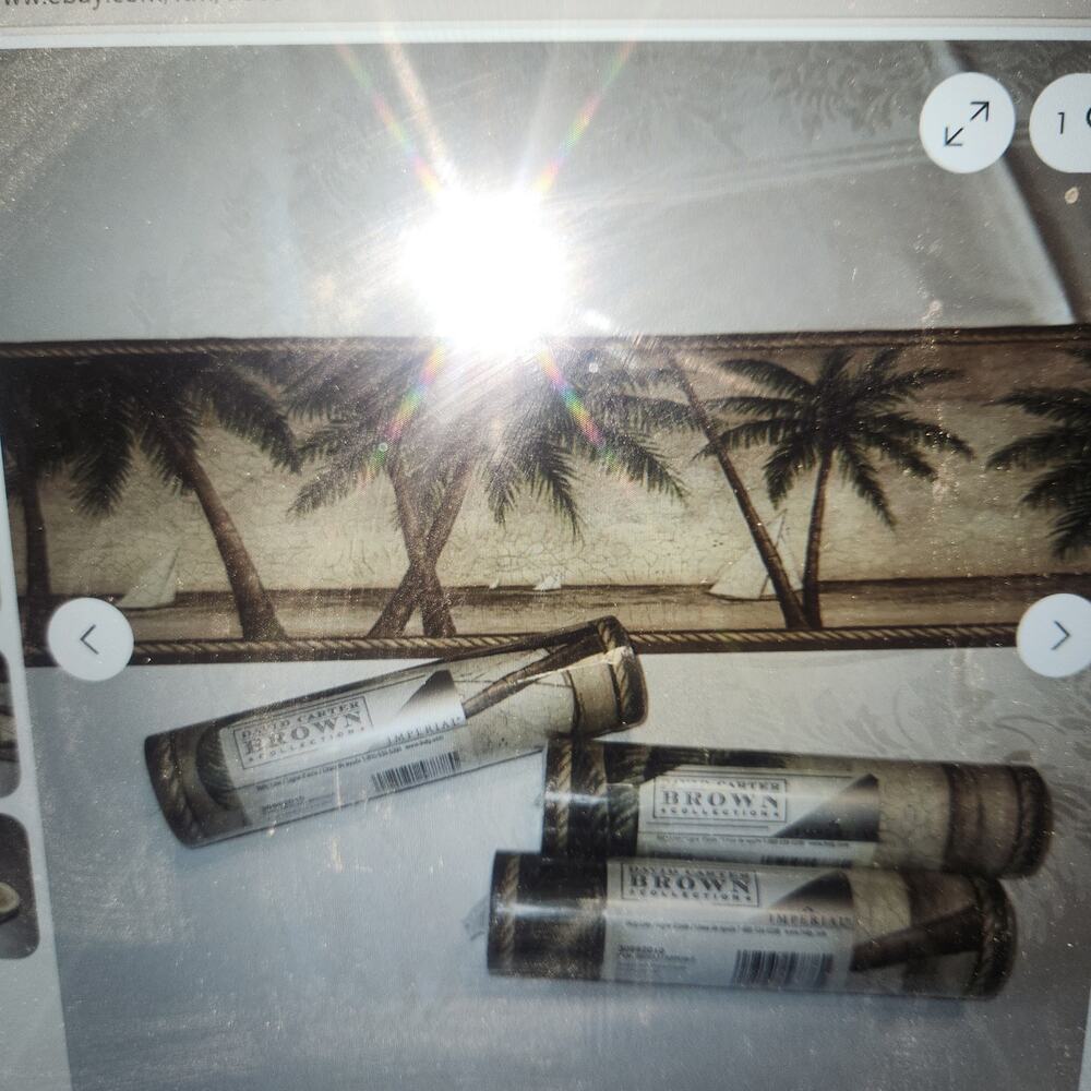 Vintage David Carter Brown Collection Wall Paper Border 3 available Price apiece